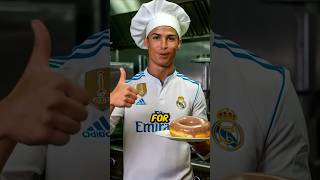 Messi Asks Ronaldo  to make giant donuts 🍩⚽