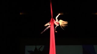 Kadri Hansen. Aerial silks - profi. 1st place