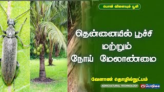 தென்னையில் பூச்சி மற்றும் நோய் மேலாண்மை | Agricultural Technology