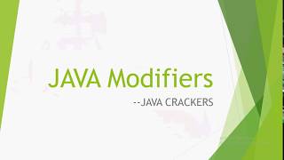 Core java Basic Concepts - Default Access Modifiers
