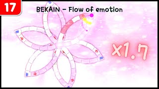 BEKAIN - Flow of emotion 1.7배속 클리어 | Map by 얼불춤 한손장인 NfK [Adofai]