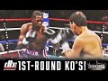 FIRST-ROUND KNOCKOUTS! | Jermain Taylor, Amanda Serrano, Andre Berto, Jose Pedraza, & more!