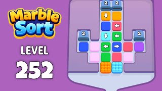 Marble Sort level 252 solution