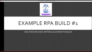Robocorp Robot Framework - Real Life Example with Odoo Automation (Full Python)