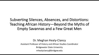 Beyond the Myths of Empty Savannas and a Few Great Men - Meghan Healy-Clancy