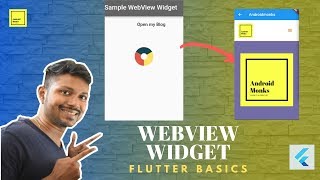 Flutter Webview Widget | Accessing Websites in Flutter | Flutter tutorial