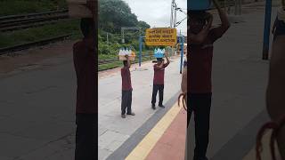 Arrived | Kazipet Junction | Danapur to Secunderabad Express #indianrailways #kazipet #viral #video