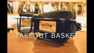 ロードバイクにつけるカッコいい前かご　PDWのTAKEOUT BASKET