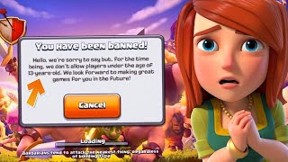 BANIMENTO POR IDADE! CLASH OF CLANS BANIDO DA ÍNDIA NOTÍCIAS DO MUNDO CLASH OF CLANS!!