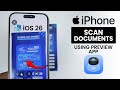 [iOS 26] How to Use Preview to Scan Documents on ANY iPhone
