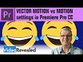 Vector Motion vs Motion in Adobe Premiere Pro CC