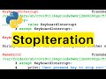 StopIteration | Python | Tutorial
