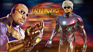 Avengers R2H War || R2H Vs Thanos Superstar 💀😂