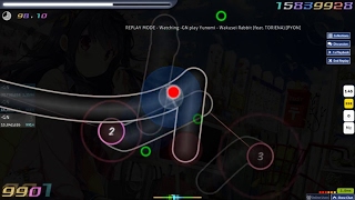 osu! - Yunomi - Wakusei Rabbit (feat. TORIENA) [PYON] nomod FC, slider memes
