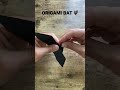 bat paper origami tutorial dc comics batman origami how to make bat origami diy bat origami