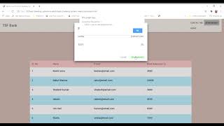 Basic Banking System Project |Webdevelopement| #TSF