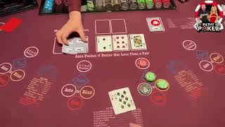 FLUSHY $800 BETS ULTIMATE TEXAS HOLDEM!