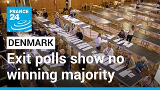 Exit polls show no clear winning majority in Denmark election • FRANCE 24 English