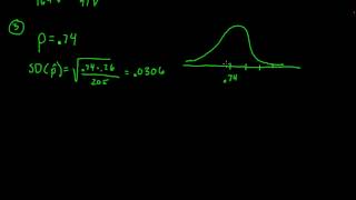 AP Statistics: Hypothesis Test for 1 Proportion Sample (2014)