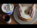 Layered Cherry Angel Food Cake Recipe