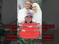 pesan terakhir sang istri sebelum meninggal shortvidio artis motivasi trending fyp