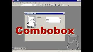 Setting up Combobox on an Access Form in Design View ~ DataPig