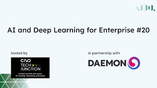 AI and Deep Learning for Enterprise #20