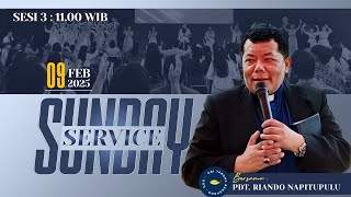 IBADAH RAYA GBI TABGHA BENGKONG | MINGGU, 09 FEBRUARI 2025 | SESI 3 PUKUL 11.00 WIB