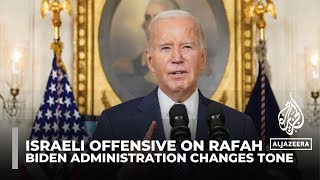 Israeli offensive on Rafah: Biden administration changes tone