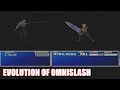 Evolution of Omnislash (1997 - 2018 Cloud Strife Limit Attack PS1 - PS4)