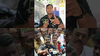 Thalapathy Vijay-யின் Leo-க்காக குரல் கொடுத்த அண்ணண் Seeman.! Leo Trailer Celebration | Lokesh
