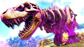 Taming the MOST INCREDIBLE T-REX in ARK!