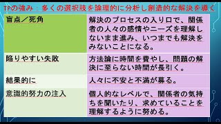 【人間関係の上での衝突／対立】心理タイプ講座127回目　衝突や対立の解決方法において、タイプによって死角／盲点になるのはどんなところ？　そして、なぜ？　どういうことに意識的な注入が要るのだろうか。