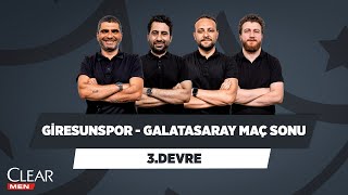 Giresunspor - Galatasaray Maç Sonu | Ilgaz Ç. & Mustafa D. & Onur T. & Uğur K. | 3. Devre