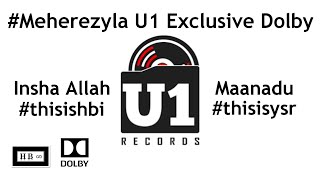 Meherezylaa 🌹🔥 | Manaadu Single | Yuvan Shankar Raja | U1 Records| HBi Yuvan Shankar Raja Dolby Song