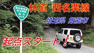 東京林道 Vol.77　西名栗線　「起点～武川岳工区」（埼玉県飯能市）