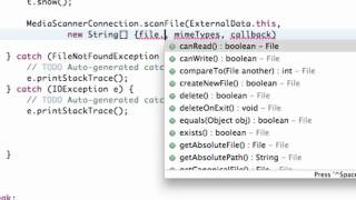 Android Application Development Tutorial 110 Media Scanner Connection