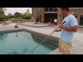 Manual pool vacuum instructions by Matt Cicciarella, President of Creative Pools and Landscaping. Manual pool vacuum instructions by Matt Cicciarella, President of Creative Pools and Landscaping.