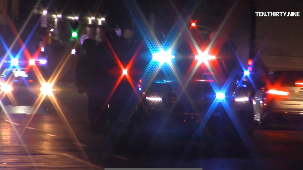 Lapd Units Responding Code 3 Youtube