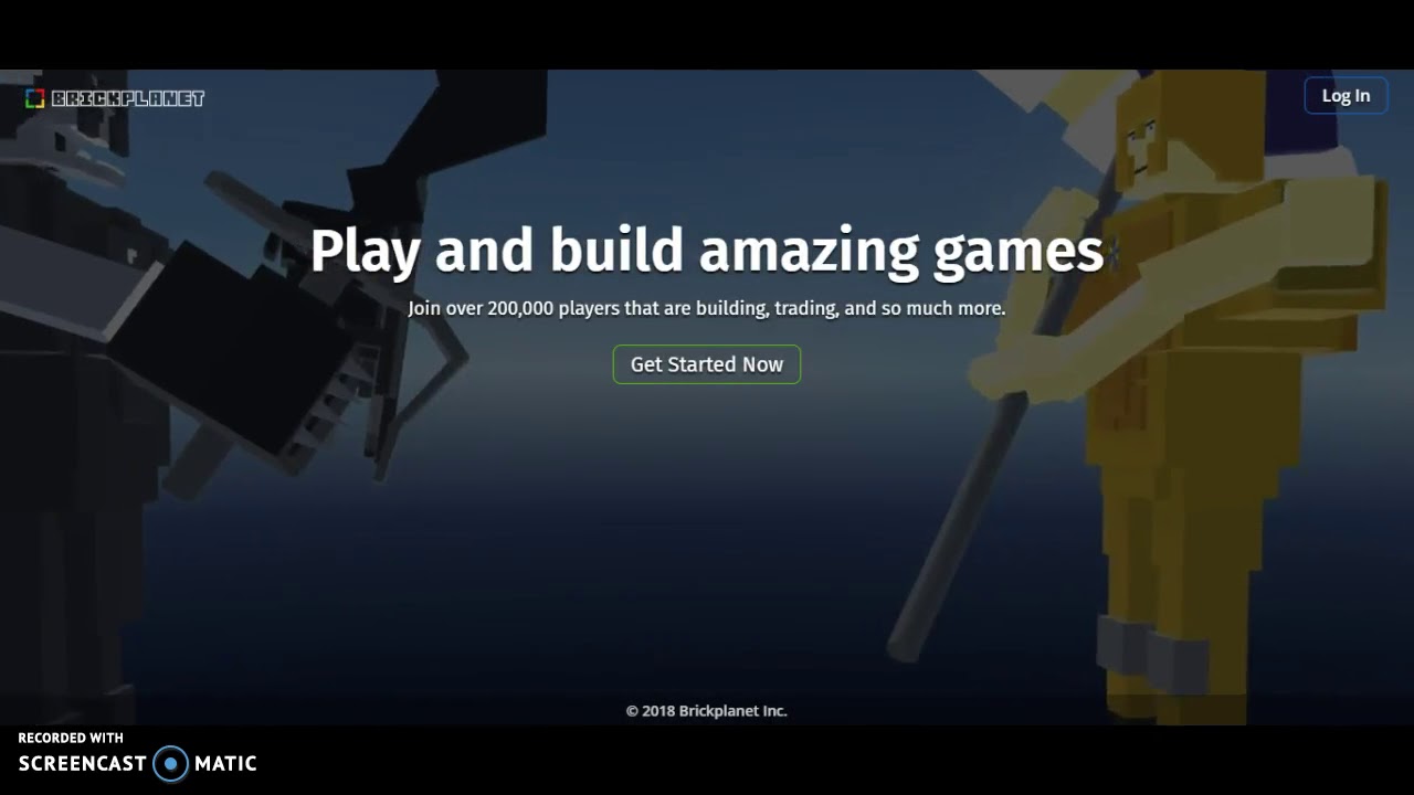 Brickplanet Home Screen Youtube