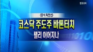 [증시 최전선 '뉴욕과 서울'] 코스닥 주도주 바톤터치 랠리 이어지나