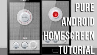 Pure - Android Homescreen Tutorial