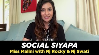 Social Siyapa with MissMalini | Rj Rocky & Rj Swati
