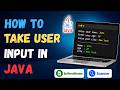 How to Take User Input in Java [Using BufferedReader & Scanner] | User Input in Java | Java Craft