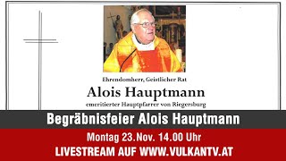 Begräbnisfeier von Alois Hauptmann | Styria | Austria | vulkantv.at