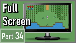 Full Screen Mode - How to Make a 2D Game in Java #34