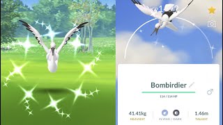 WE CAUGHT SHINY BOMBIRDIER! HOW TO CATCH SHINY BOMBIRDIER IN POKÉMON GO!