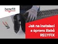 Odvodňovací systém RECYFIX 🛠️ Jak na instalaci a úpravu žlabů 💦 | Benefit stavební prvky s.r.o.