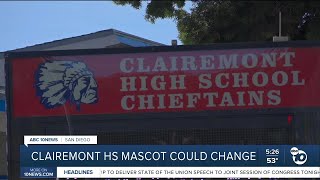 Clairemont High School prepares for potential mascot change