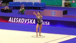 Alisa Aleskovska Hoop AA 25.750-World Challenge Cup Portimao 2023